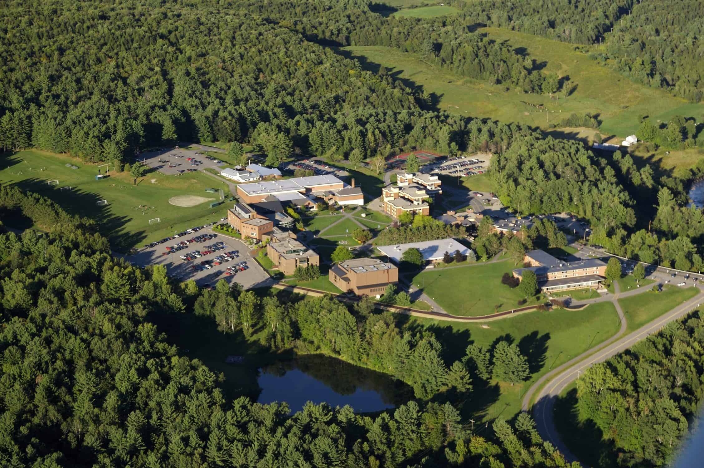 Aerial View of Johnson Campus